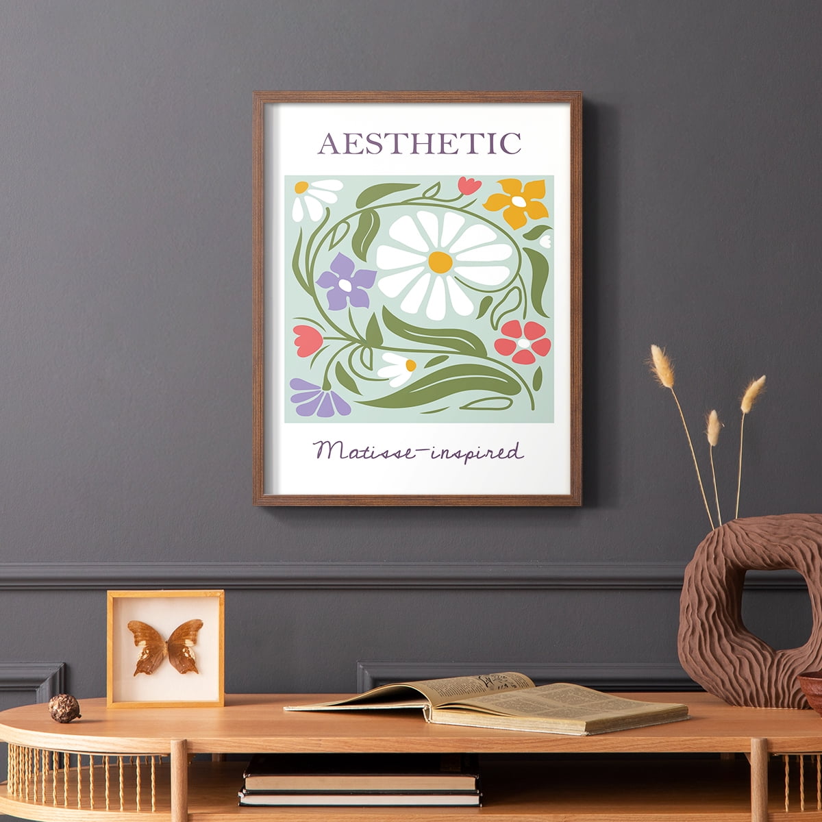 Matisse LVIII Framed Print - Solid Wood