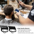 thumbnail image 3 of 8 PCS Premium Professional Hair Cutting Guides for , Beard Trimmer Guards Combs Attachment for ,Clipper Guards for with Metal Clip-from (Black), 3 of 4