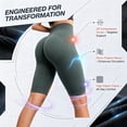 thumbnail image 6 of Short 3D Leggings Cellulite Compression,High Waist Professional 3D Anti Cellulite Short Leggings for Women, 6 of 7