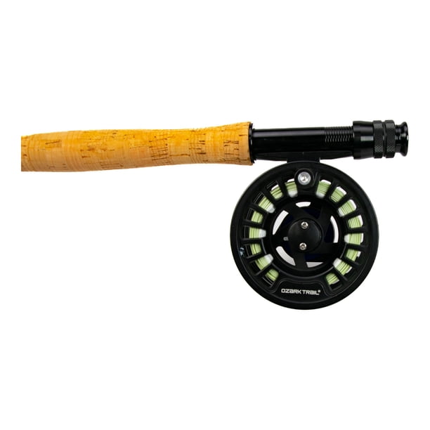 Ozark Trail 5WT 8ft Graphite Fly Fishing Rod Combo - Walmart