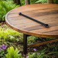 thumbnail image 4 of unbranded 2Ud Soporte De Para De Exterior Duradero Negro, 4 of 8