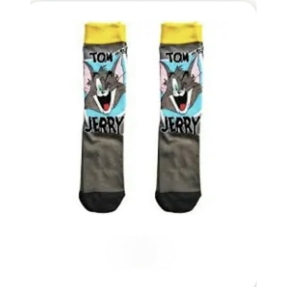 Cartoon Socks, Unisex Fun Novelty Crew Character 360 Degree Artwork Designed Socks