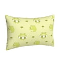 thumbnail image 2 of Bixox Cute Frog3 Printed Pillow Protector,Super Soft Ideal for Home,Guests,Rentals - 14"x20", 2 of 8