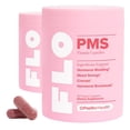 thumbnail image 1 of O Positiv FLO PMS Vitaminas para mujeres, 30 porciones (paquete de 2) - Alivio proactivo del PMS - Se enfoca en brotes hormonales, hinchazón, calambres y cambios de humor con sauzgatillo, vitamina B6, 1 of 5