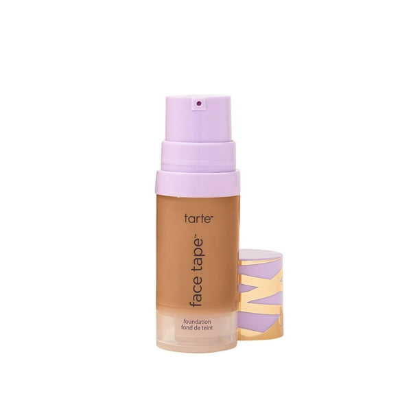 Base Tarte Face Tape: base de maquillaje con acabado mate y cobertura con hongos de nieve y ácido hialurónico para hidratación, impermeable, vegana y libre de crueldad animal