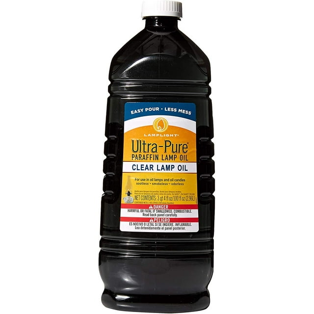 LAMPLIGHT FARMS 60001 100OZ ULTR Pure Lamp Oil, 100Ounce, Clear