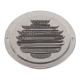 thumbnail image 2 of Conductos De Rejilla Plana Redonda De Pared De Acero Inoxidable De Ventilación, 2 of 7