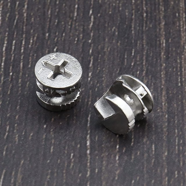 Conector de leva de muebles de 50 piezas para sujetadores de muebles