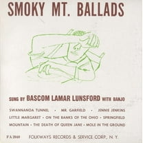 Bascom Lamar Lunsford - Smoky Mountain Ballads - Music & Performance - CD