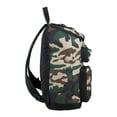 thumbnail image 4 of Fuel Unisex Wide Mouth Cargo Backpack, Hunter Green Camouflage, 4 of 7