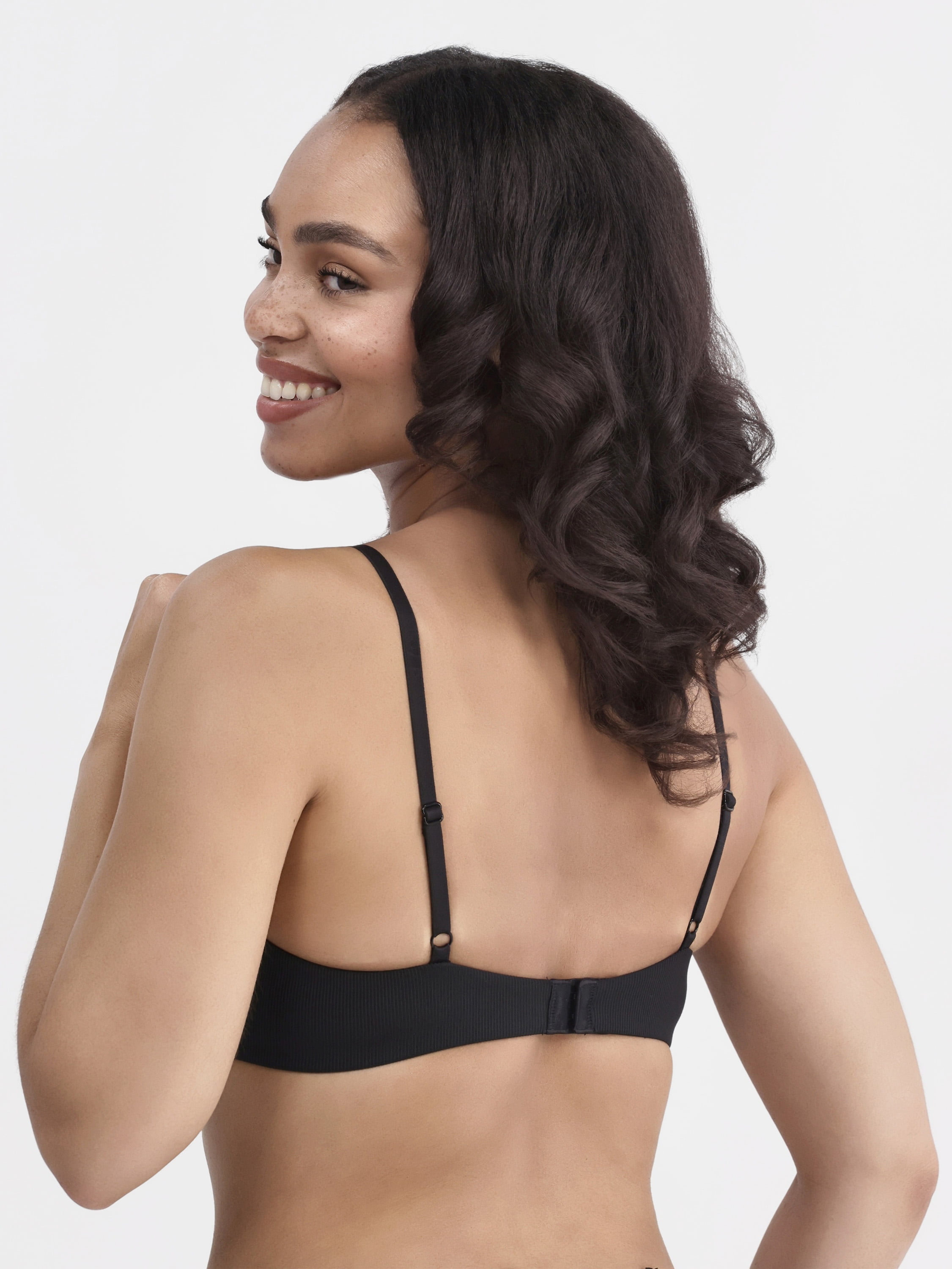 No Boundaries Wireless Rib T-Shirt Bra, Women's Sizes XS-XXXL