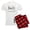 With Red Plaid Pant, variant on CafePress - Dad: The Essential Element Pajamas - Men's Light Loose Fit Cotton Pajama Set