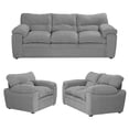thumbnail image 1 of Cosmo Sala 3 Piezas (Sofa, Love y Sillon) Gris Smoke, 1 of 8