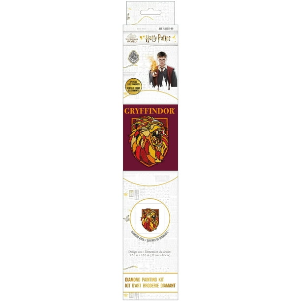 Camelot Dotz Diamond Art Kit 12.6X12.6-Harry Potter - Gryffindor Alumni 