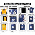 thumbnail image 6 of Jersey Frame Display Case 2 Pack- Large Frames Shadow Box Lockable with UV Protection for Baseball Basketball Football Soccer Hockey Sport Shirt Black, 6 of 6