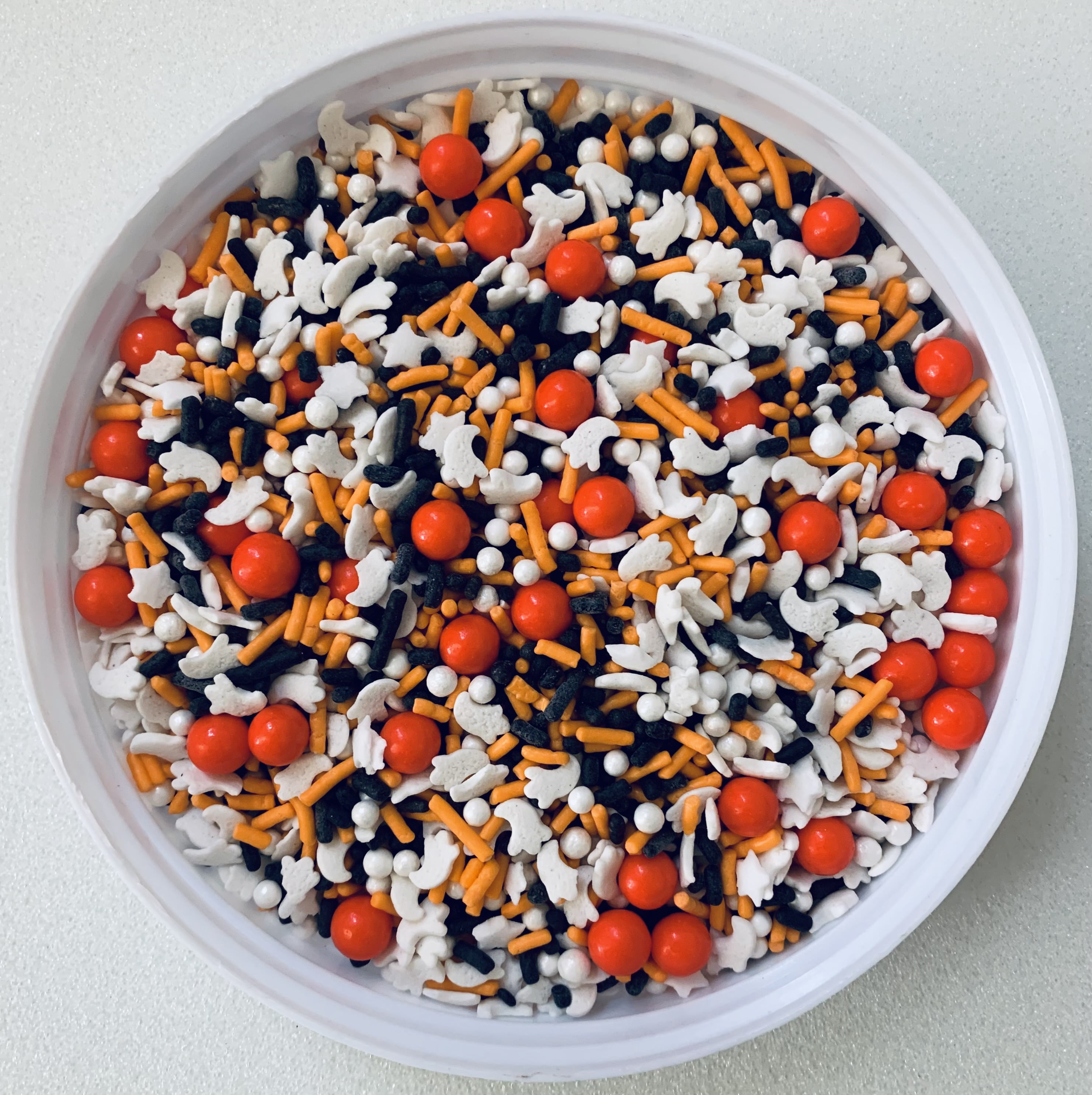 Halloween Ghost & Pearl Mix Confetti Sprinkles, Cake , Cookies, Donut