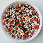 Halloween Ghost & Pearl Mix Confetti Sprinkles, Cake , Cookies, Donut, Cakepop Toppings, 6 oz.