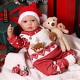 thumbnail image 4 of Muñeca Bebé BABESIDE de 51 cm de Vinilo Suave Realista con Accesorios, 4 of 9