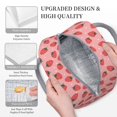 thumbnail image 3 of Balery Strawberries Bolsa de Almuerzo para Mujeres, Caja de Almuerzo, Bolsa de Almuerzo Pequeña Impermeable, Tote de Almuerzo Reutilizable con Gran Capacidad, 3 of 6