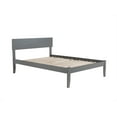 thumbnail image 3 of AFI Orlando Full Solid Wood Platform Bed, Grey, 3 of 5