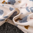 thumbnail image 7 of 2-Pack Baby Boys Jogger Pants Soft Stretch Cotton Solid Color Elastic Waist Casual Bottoms Black，Gray，Green,Navy,Cream.Size 6M-4Y, 7 of 7