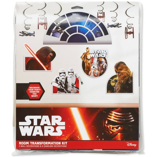 Star Wars Episode VII Room Decorating Kit, Party Supplies