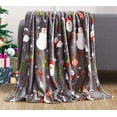 thumbnail image 2 of Elegant Comfort Gray Polyester Throws 50" x 60", 2 of 4