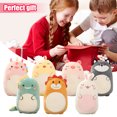 thumbnail image 5 of Cute Cartoon Plush Toys Stuffed Dinosaur Pig Dog Rabbit Cuddly Toy Soft Animal Doll Decoration for Girls Boys Kids Gift Birthday Party Type 14 60cm, 5 of 12