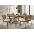 thumbnail image 2 of Crestmore 7-piece Rectangular Dining Table Set Walnut, 2 of 15