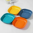 thumbnail image 2 of CSChome Snake Dish Spit Bone Dish Set 12Pcs with Storage Holder Japanese Style Food Grade Plastic Square Utensil, 2 of 7