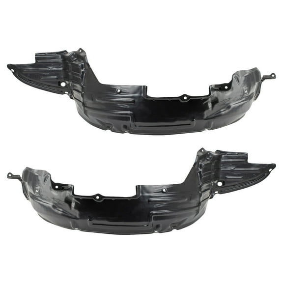 TRQ Front Inner Fender Liner Set Fits Select 2002-2006 Nissan Altima NI1250113 NI1251113