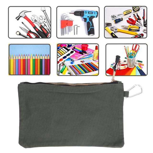 Zipper Tool Bag Heavy Duty Tool Bag Organizer Multi Purpose Waterproof Portable For Storage