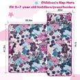 thumbnail image 5 of Pioneer Flower Floral Print Pattern Toddler Nap Mats for Kids Preschool,Sleeping Mat Bag or Kids,Toddler Sleeping Bag,Toddler Nap Mat or Daycare, 5 of 6