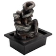 thumbnail image 1 of Fuente de escritorio LED BuyWeekMX adorno de fuente de agua lujo, 1 of 9