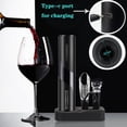 thumbnail image 2 of Abridor eléctrico de vino LCQSHENG recargable, set de 5 piezas, 2 of 8