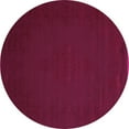 thumbnail image 1 of Ahgly Company Indoor Round Abstract Purple Contemporary Area Rugs, 8' Round, 1 of 4