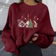 thumbnail image 1 of Pntutb Suéter De Cuello Redondo De Manga Con Estampado Navideño Suelto De Moda Para Mujer Pntutb Pntutb-5749, 1 of 6