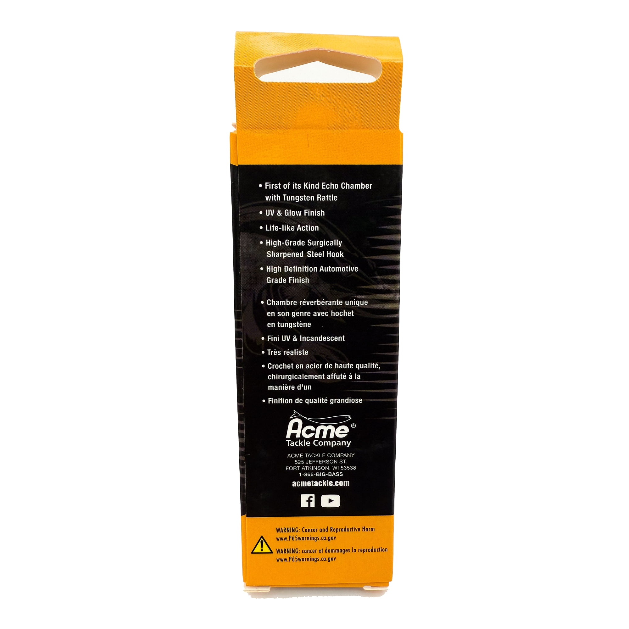 Acme Tackle Hyper Rattle 1" Firetiger