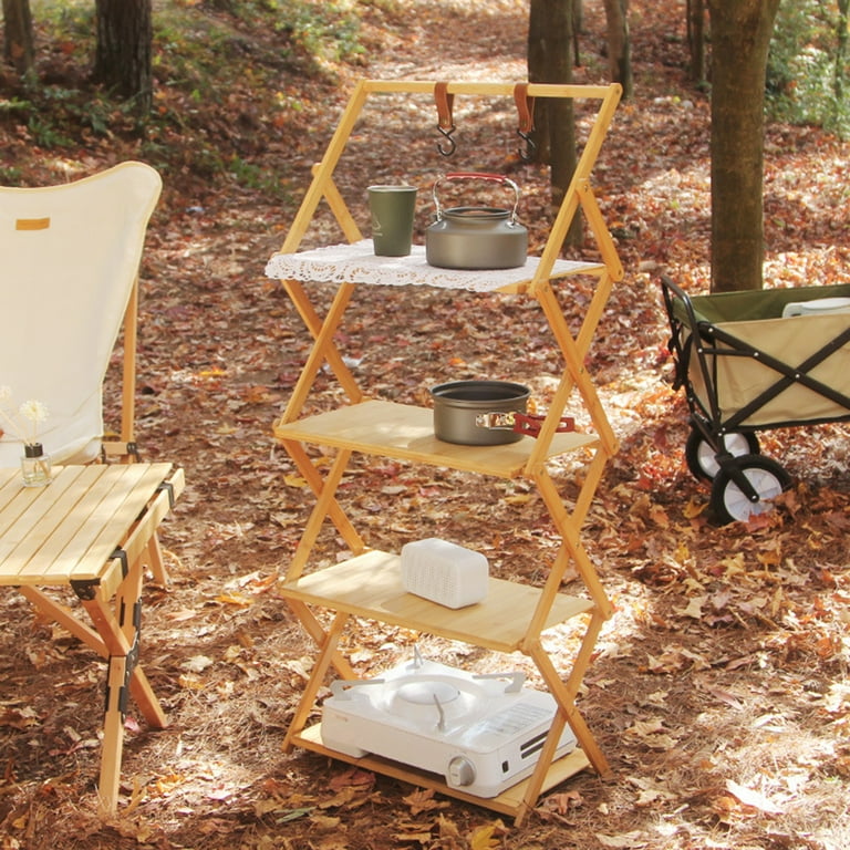 Bbq wood rack sale
