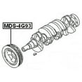 thumbnail image 2 of Febest CRANKSHAFT PULLEY 4G93 # MDS-4G93 OEM MD315454, 2 of 2