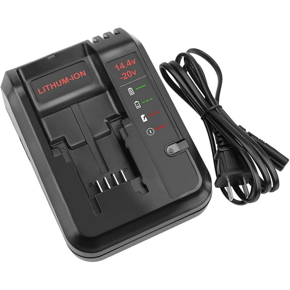 Li-ion Charger Replacement for Black and Decker 20V Lithium Battery Charger Compatible with Black and Decker 20 Volt MAX Battery LBXR20 LBXR2020 LBXR2020-OPE LBX4020 LB2X4020