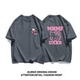 thumbnail image 3 of Camiseta de manga corta con estampado de Hello Kitty para hombres y mujeres, ropa encantadora, camisetas con letras de S-4Xl, Tops de vacaciones con personalidad, 3 of 6