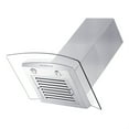 thumbnail image 2 of ZLINE 30 in. Wall Mount Range Hood in Stainless Steel & Glass (KZ-30), 2 of 5