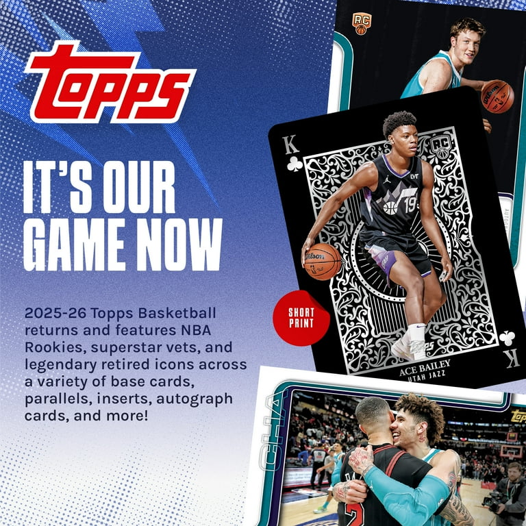 【4箱】NBA 2025-26 TOPPS FLAGSHIP VALUE BOX 2025-26 Topps Flagship Basketball Trading Cards - 20ct Display Box