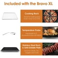 thumbnail image 3 of Nuwave Bravo XL Air Fryer Toaster Smart Oven, 30-Qt XL Capacity 12-in-1 Countertop Grill/Griddle Combo, Cooking, Toaster oven, 3 of 9