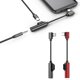 thumbnail image 5 of Adaptador de conector de audio para auriculares tipo C a 3,5 mm y cargador 2 en 1, 5 of 5