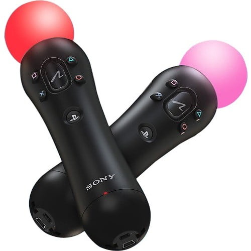 sætte ild indenlandske spin 2 Pack Sony PlayStation Move VR Motion Controllers PS4 - Walmart.com