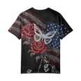 thumbnail image 5 of 250 Anniversary Usa Shirt Women Short Sleeve Tee Shirts Usa Flag America 250 Merchandise Independence Day Patriotic Tshirts, 5 of 6