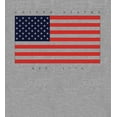 thumbnail image 2 of Americana United States Est 1776 Heather Gray Adult Long Sleeve Hoodie-3XL, 2 of 3