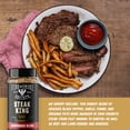 thumbnail image 5 of Fire & Smoke Society Steak King Steak Seasoning, BBQ Rub, 8.5 oz Mixed Spices & Seasonings, 5 of 14